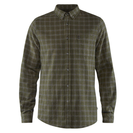 Fjallraven Ovik Flannel Shirt Deep Forest - The Sporting Lodge