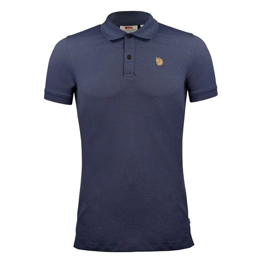 Fjallraven Ovik Polo Shirt Navy - The Sporting Lodge