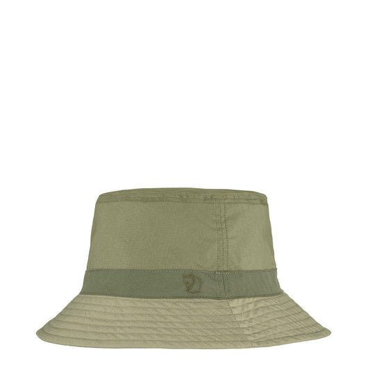 Fjallraven Reversible Bucket Hat Sand Stone / Light Olive - The Sporting Lodge