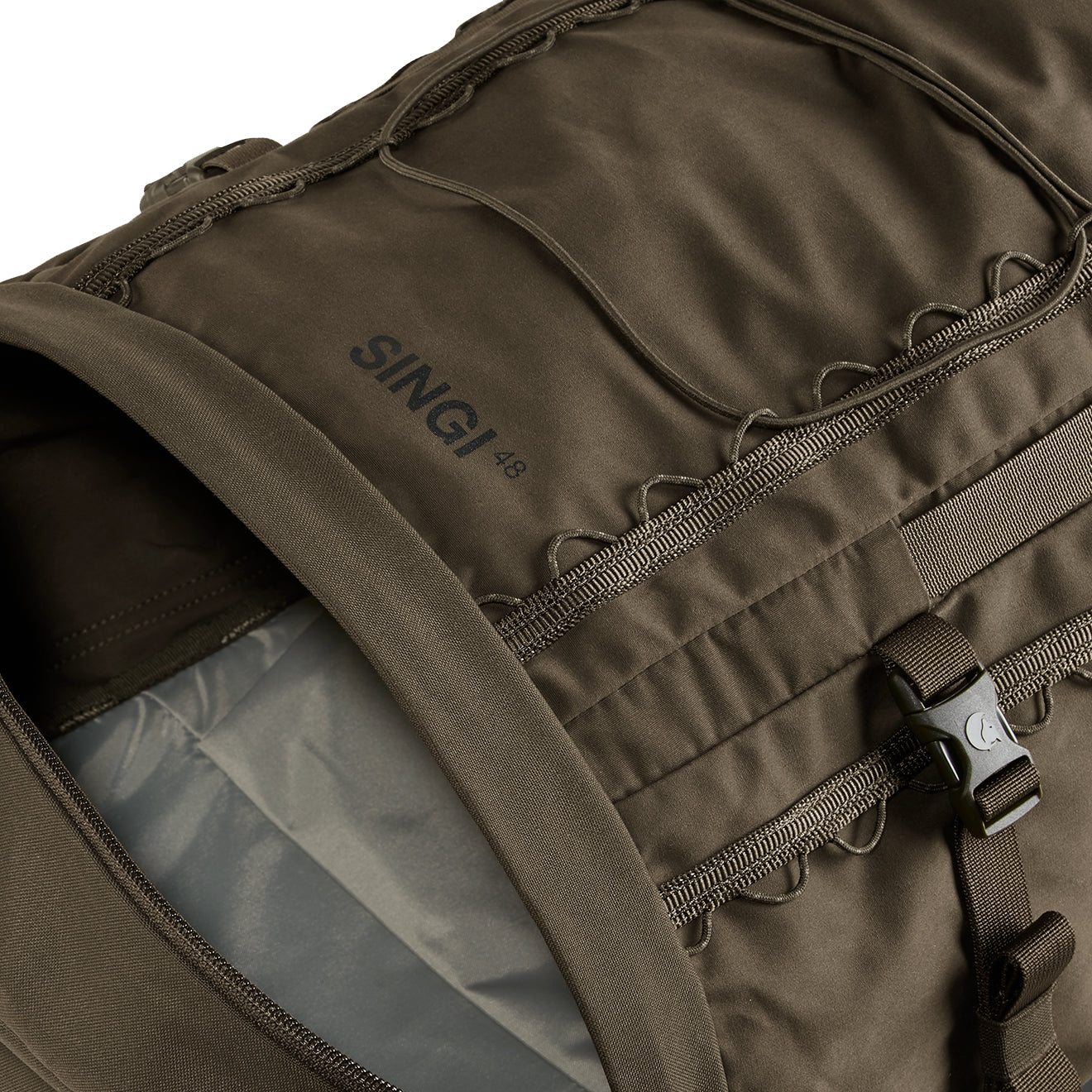 Fjallraven Singi 48 Backpack Dark Olive - The Sporting Lodge