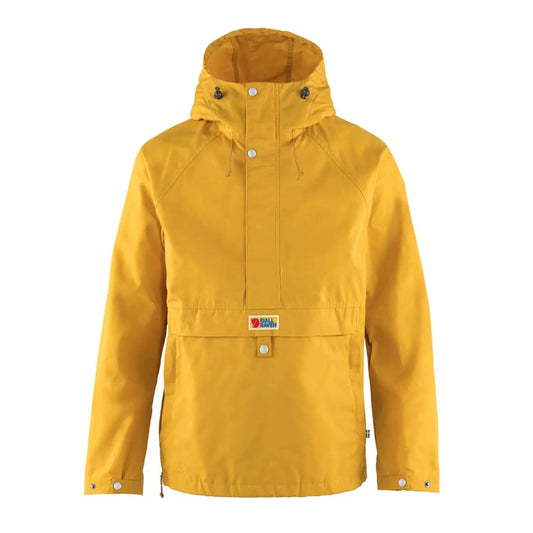 Fjallraven Womens Vardag Anorak Mustard Yellow - The Sporting Lodge