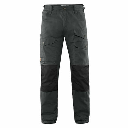 Fjallraven Vidda Pro Ventilated Trousers Regular Dark Grey / Black - The Sporting Lodge