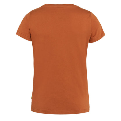 Fjallraven Womens 1960 Logo T-Shirt Terracotta Brown - The Sporting Lodge