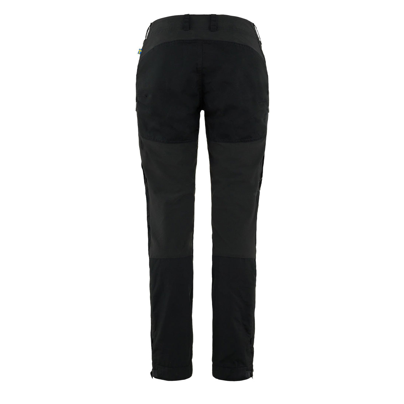 Fjallraven Womens Keb Trousers Curved Short Black - The Sporting Lodge