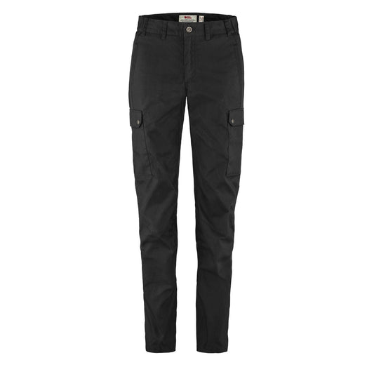 Fjallraven Womens Stina Trousers Black - The Sporting Lodge