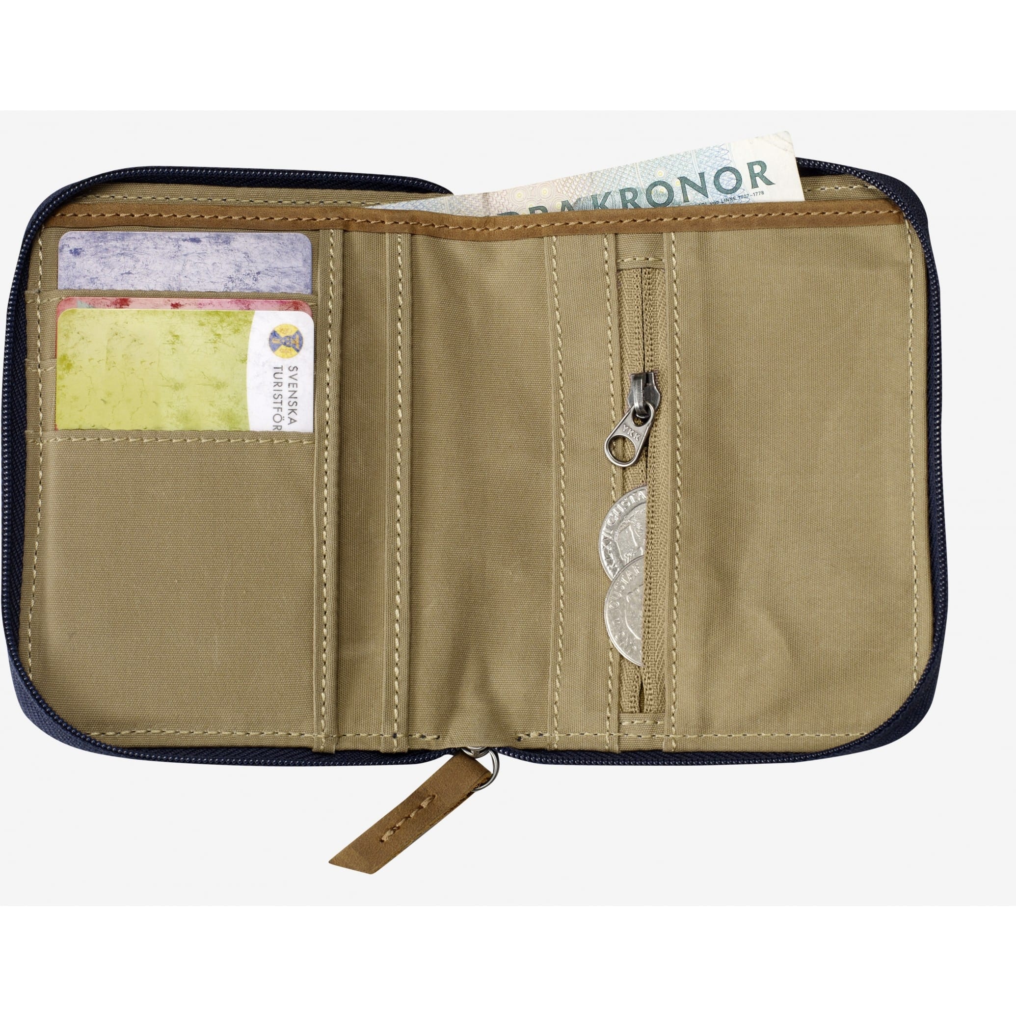 Fjallraven Zip Wallet Navy The Sporting Lodge