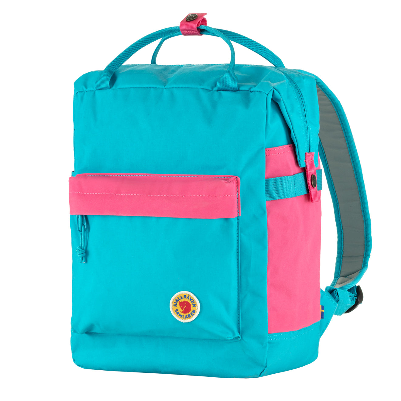 Fjallraven x Samlaren Haulpack 1A Deep Turquoise / Flamingo Pink - The Sporting Lodge