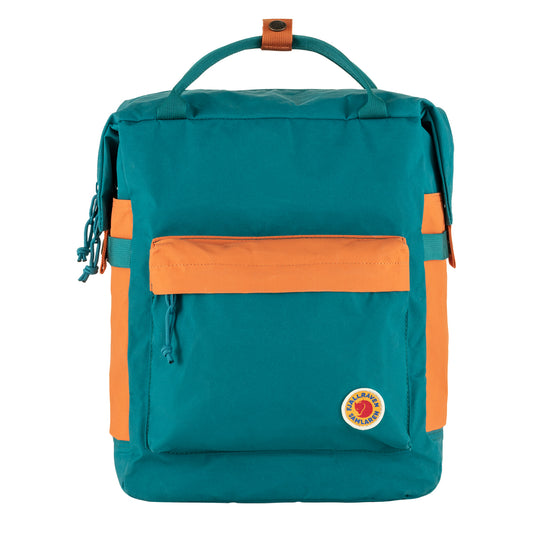 Fjallraven x Samlaren Haulpack 1B Ocean Green / Spicy Orange - The Sporting Lodge