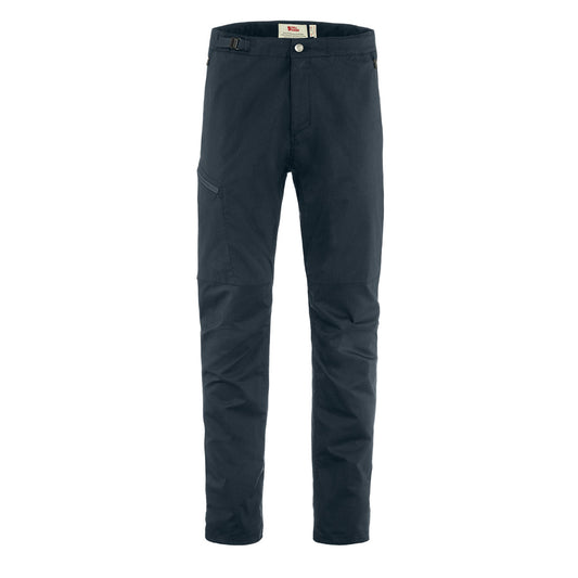 Fjallraven Abisko Hike Trousers Dark Navy REG LEG - The Sporting Lodge