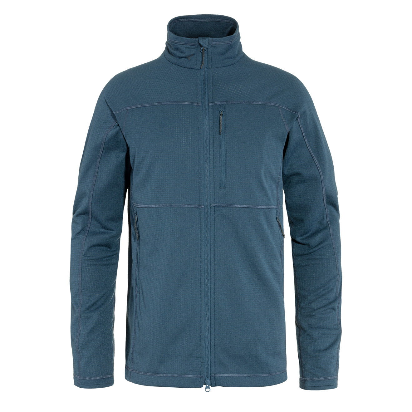 Fjallraven Abisko Lite Fleece Jacket Indigo Blue - The Sporting Lodge