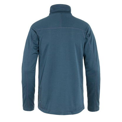 Fjallraven Abisko Lite Fleece Jacket Indigo Blue - The Sporting Lodge