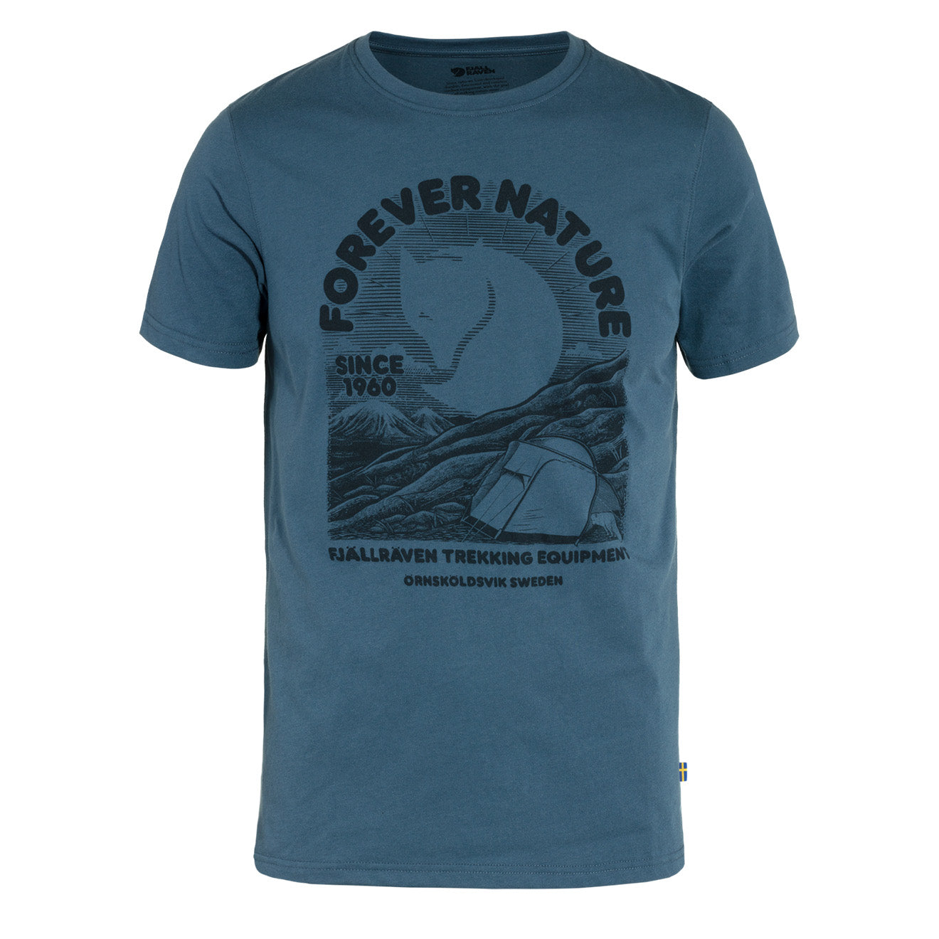 Fjallraven Equipment S/S T-Shirt Indigo Blue - The Sporting Lodge