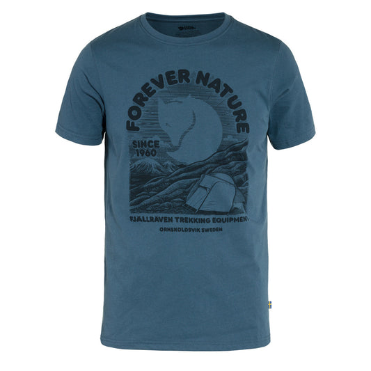 Fjallraven Equipment S/S T-Shirt Indigo Blue - The Sporting Lodge