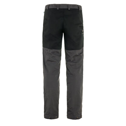 Fjallraven Greenland Trail Trousers Reg Leg Dark Grey / Black - The Sporting Lodge