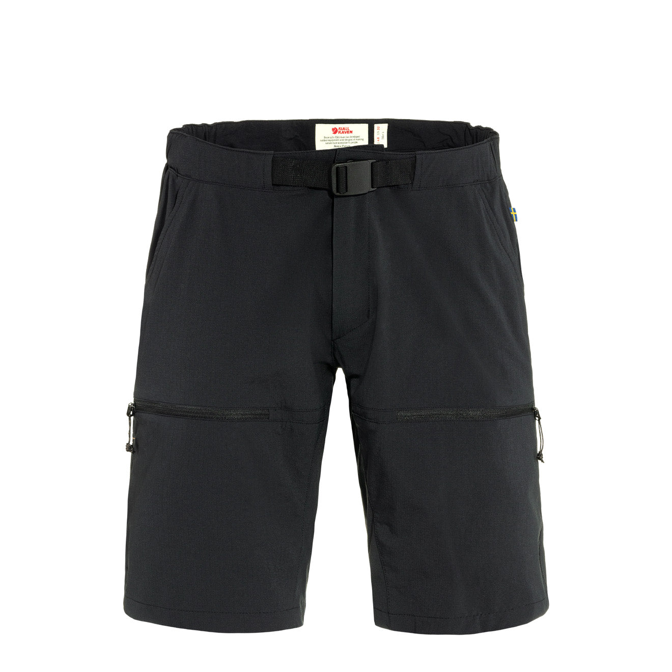 Fjallraven High Coast Hike Shorts Black - The Sporting Lodge