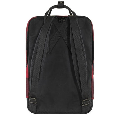 Fjallraven Kanken Re-Wool Laptop 15  Red / Black - The Sporting Lodge