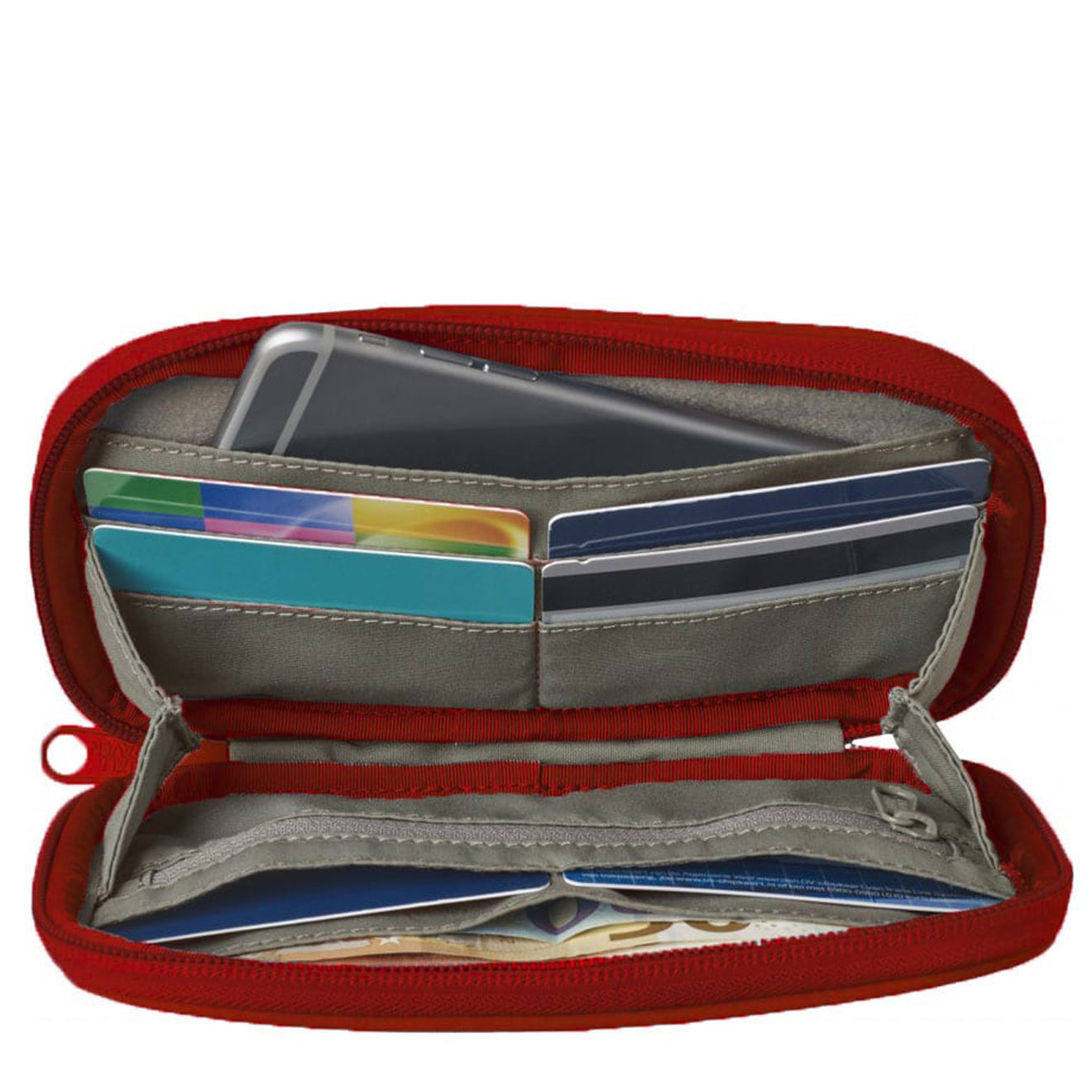 Fjallraven Kanken Travel Wallet Ox Red - The Sporting Lodge