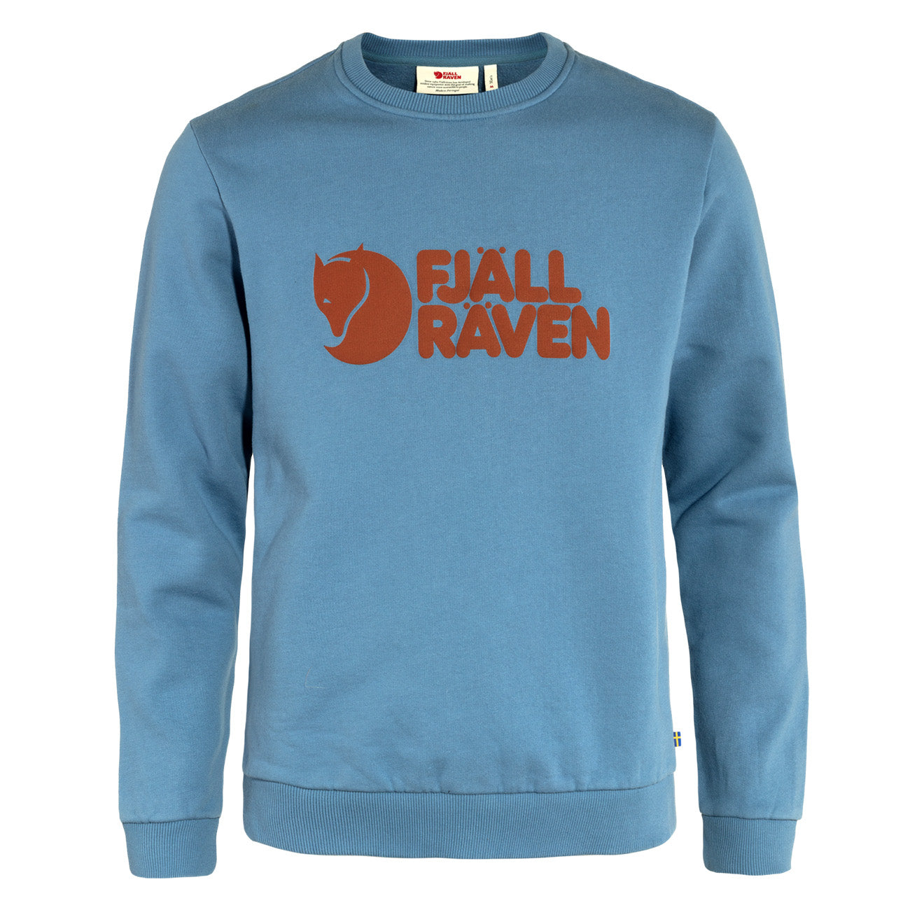 Fjallraven Logo Sweater Dawn Blue - The Sporting Lodge