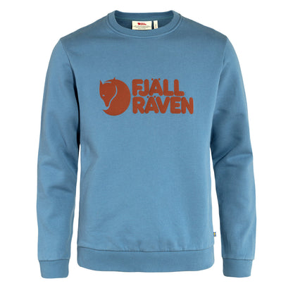 Fjallraven Logo Sweater Dawn Blue - The Sporting Lodge