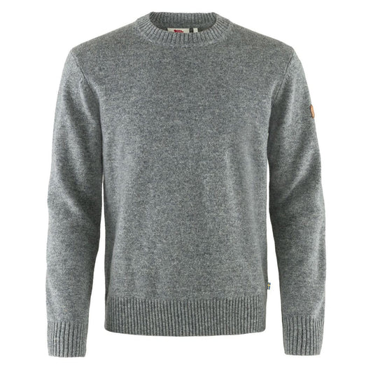 Fjallraven Ovik Round Neck Sweater Grey - The Sporting Lodge