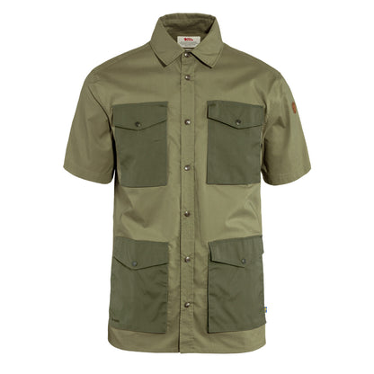 Fjallraven Raven Shirt S/S Green-Laurel Green - The Sporting Lodge