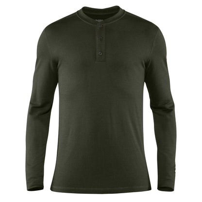 Fjallraven Singi Merino Henley Deep Forest - The Sporting Lodge