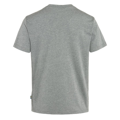 Fjallraven Womens Fox Boxy Logo T-Shirt Grey Melange - The Sporting Lodge