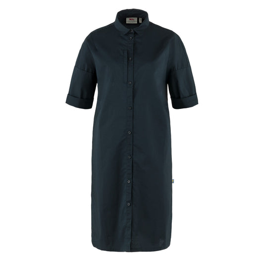 Fjallraven Womens High Coast Shade Dress Dark Navy - The Sporting Lodge