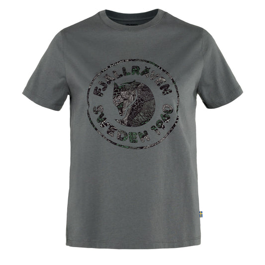Fjallraven Womens Kanken Art T-Shirt Basalt - The Sporting Lodge