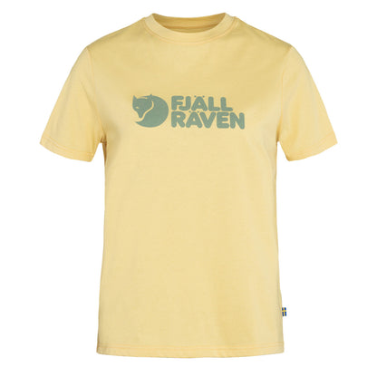 Fjallraven Womens Logo T-Shirt Mais Yellow - The Sporting Lodge