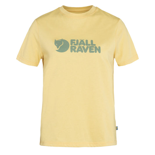 Fjallraven Womens Logo T-Shirt Mais Yellow - The Sporting Lodge
