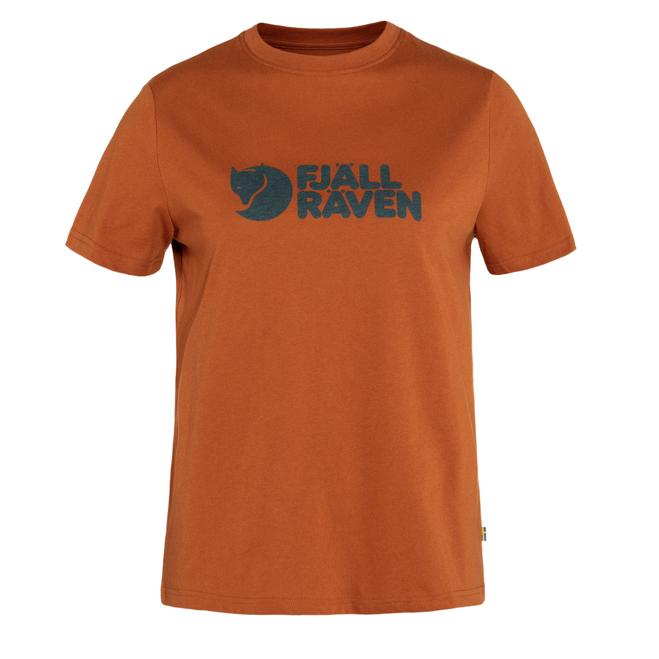 Fjallraven Womens Logo T-Shirt Terracotta Brown - The Sporting Lodge