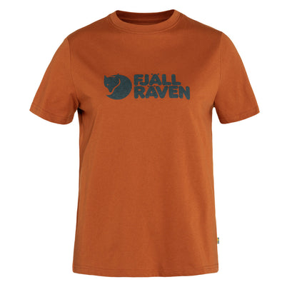 Fjallraven Womens Logo T-Shirt Terracotta Brown - The Sporting Lodge
