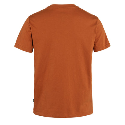 Fjallraven Womens Logo T-Shirt Terracotta Brown - The Sporting Lodge