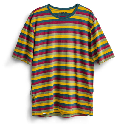 Fjallraven x Specialized Cotton Striped T-shirt Flag Stripe - The Sporting Lodge