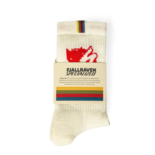 Fjallraven x Specialized Socks Off White - The Sporting Lodge