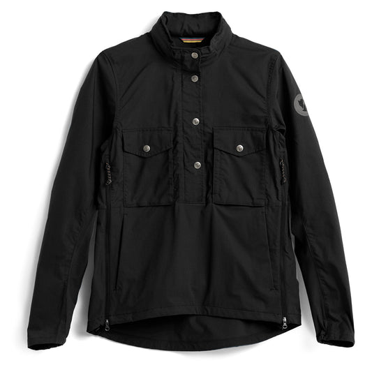Fjallraven x Specialized Womens Raven Anorak Black - The Sporting Lodge