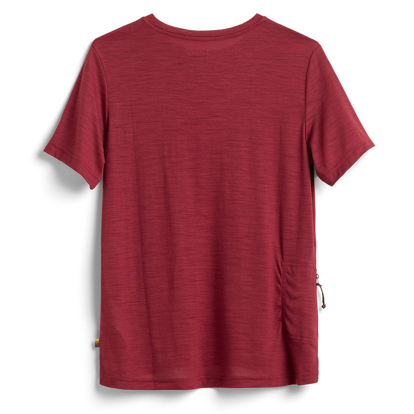 Fjallraven x Specialized Womens Wool T-Shirt Pomegranate Red - The Sporting Lodge
