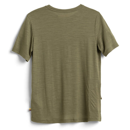 Fjallraven x Specialized Womens Wool T-shirt Green - The Sporting Lodge