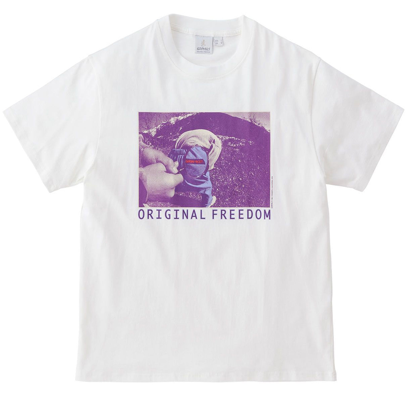 Gramicci Original Freedom T-Shirt White - The Sporting Lodge