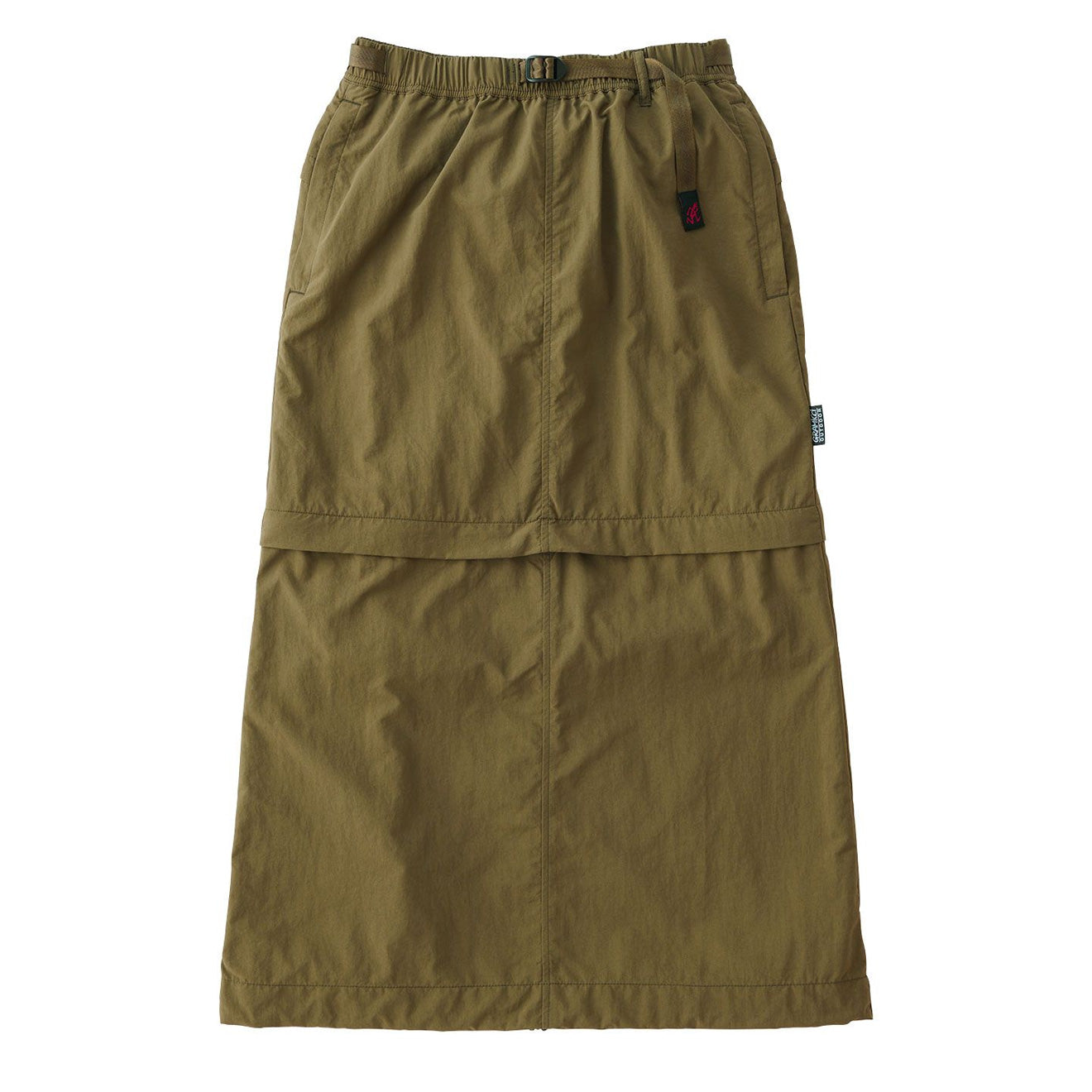 Gramicci Womens Convertible Micro Ripstop Skirt Army Green - The Sporting Lodge