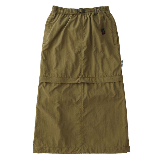 Gramicci Womens Convertible Micro Ripstop Skirt Army Green - The Sporting Lodge