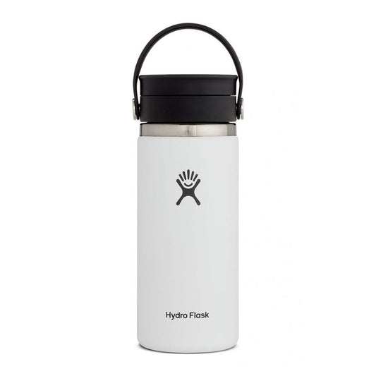 Hydro Flask 16oz Wide Mouth Flex Sip Lid White - The Sporting Lodge