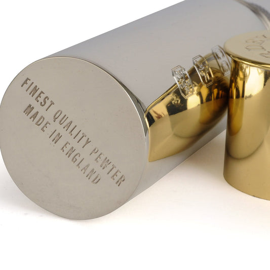 Purdey 4oz Pewter Cartridge Flask - The Sporting Lodge