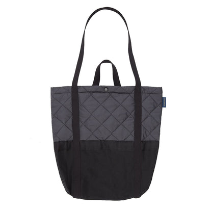 Lavenham Split Tote Bag Black - The Sporting Lodge