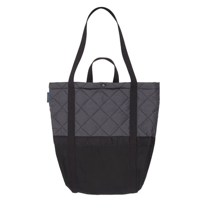 Lavenham Split Tote Bag Black - The Sporting Lodge