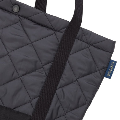 Lavenham Split Tote Bag Black - The Sporting Lodge