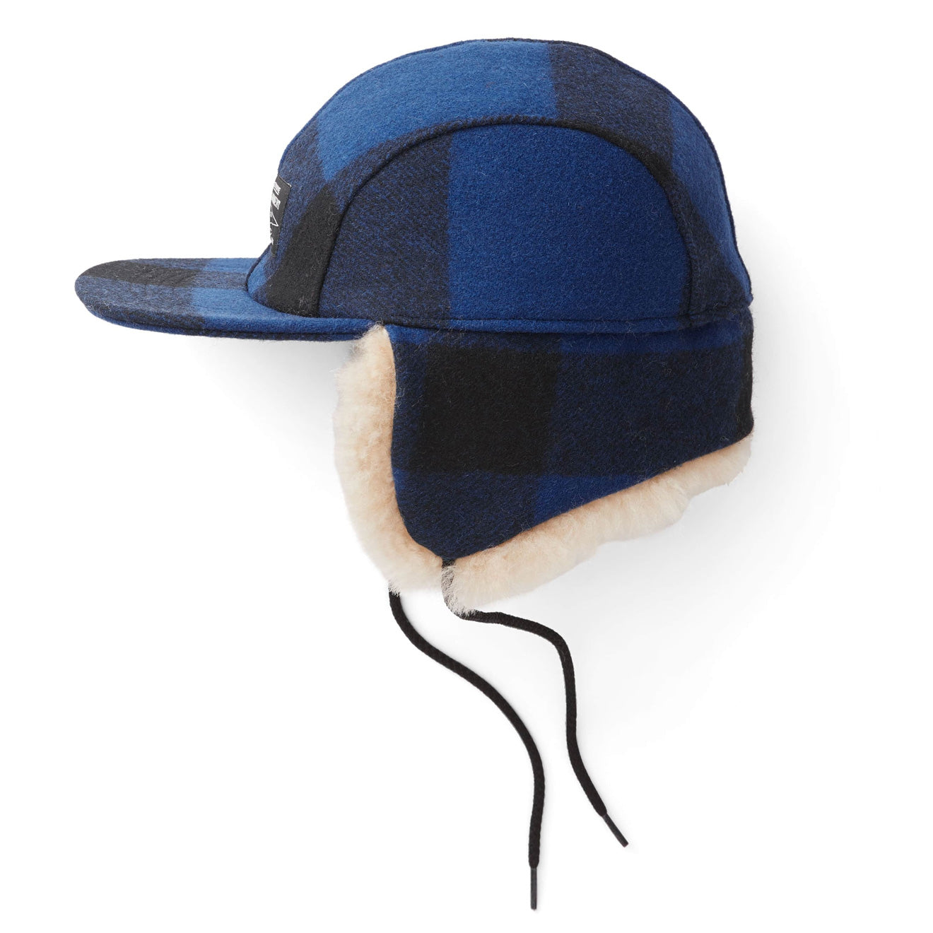 Filson Double Mackinaw Cap Cobalt / Black - The Sporting Lodge