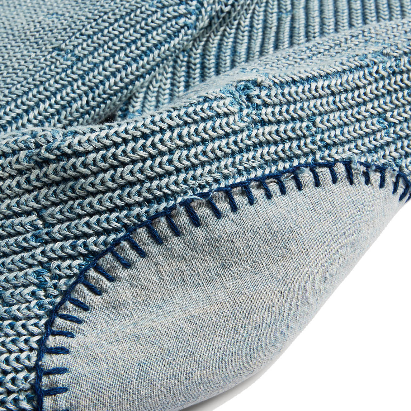 RRL by Ralph Lauren Cotton Linen Cardigan Light Indigo - The Sporting Lodge