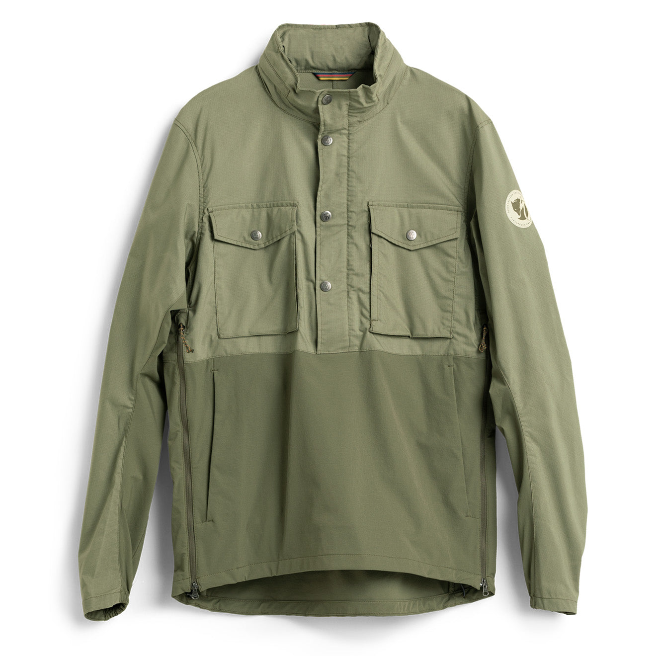 Fjallraven x Specialized Raven Anorak Green - The Sporting Lodge